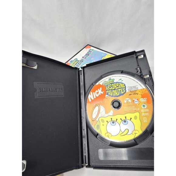 SpongeBob SquarePants (5 DVD Lot) 4 Blockbuster DVDs One Regular DVD Movie - Picture 15 of 16